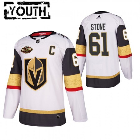 Camisola Vegas Golden Knights Mark Stone 61 2022 NHL All-Star Branco Authentic - Criança